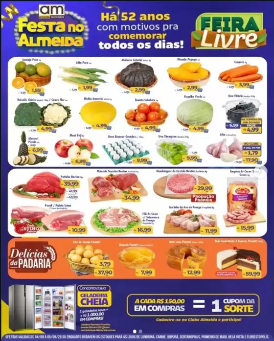 Catálogo Almeida Mercados | Feira Livre | 2026-08-04T00:00:00.000Z - 2026-08-05T00:00:00.000Z