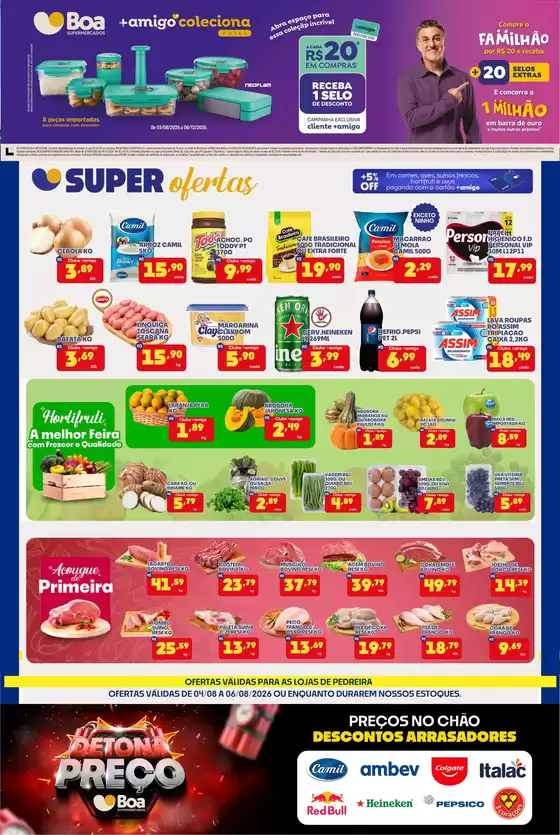 Catálogo Boa Supermercados | Ofertas | 2026-08-04T00:00:00.000Z - 2026-08-06T00:00:00.000Z