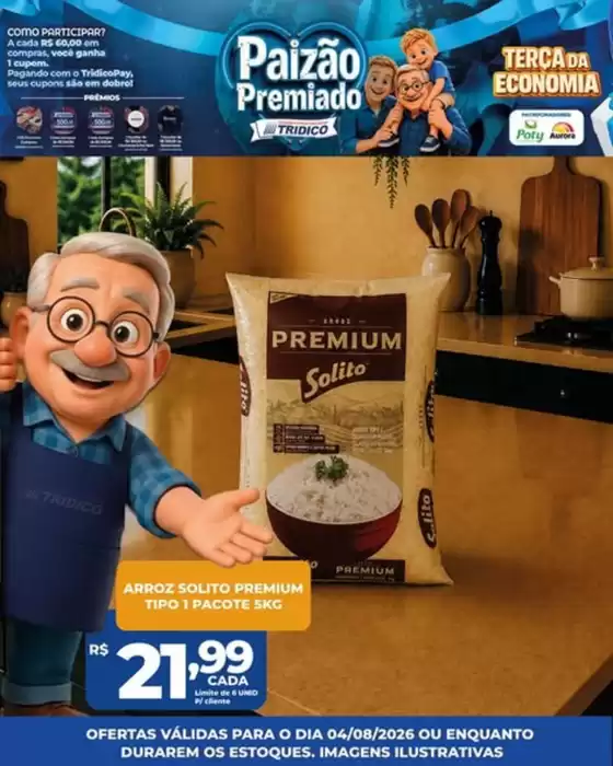 Catálogo Supermercados Tridico | Terça da Economia! | 2026-08-04T00:00:00.000Z - 2026-08-04T00:00:00.000Z