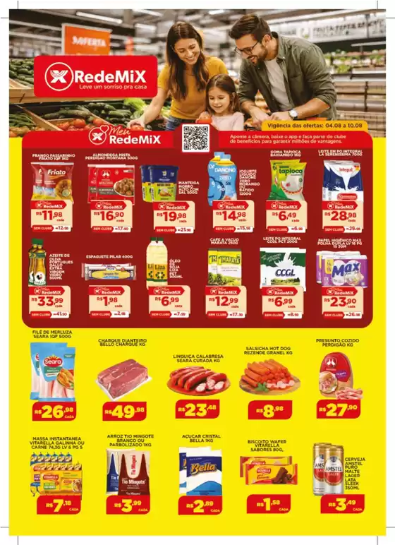 Catálogo Rede Mix em Florianópolis | Ofertas exclusivas | 2026-08-04T00:00:00.000Z - 2026-08-10T00:00:00.000Z