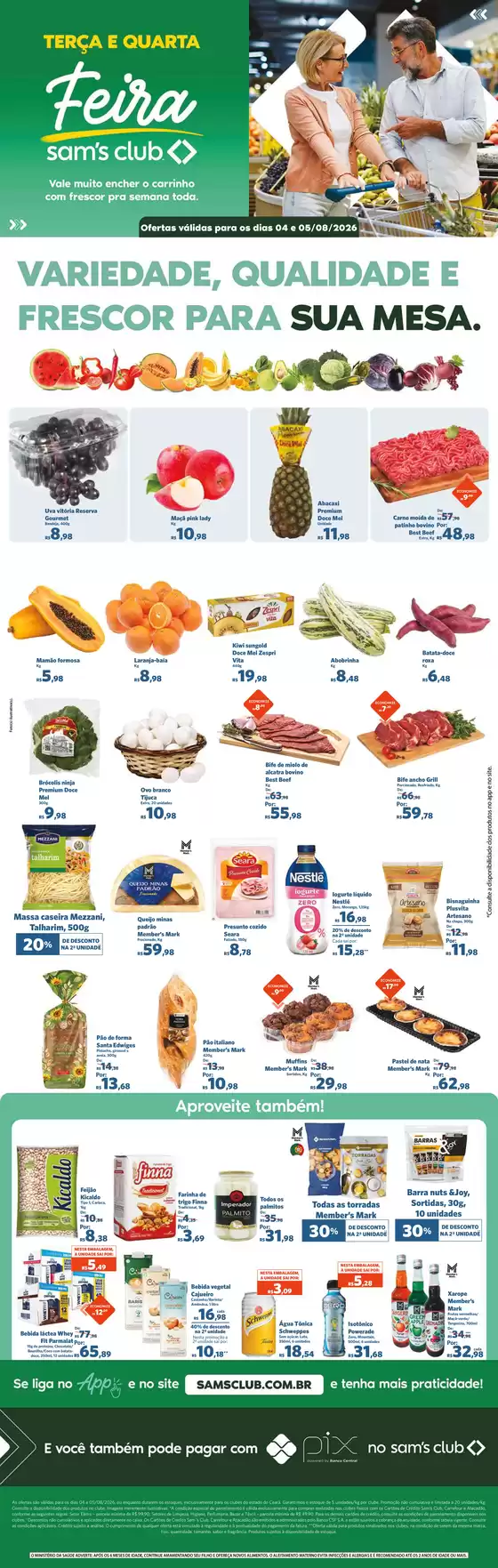 Catálogo Sam's Club | Ótima oferta para todos os clientes | 2026-08-04T00:00:00.000Z - 2026-08-05T00:00:00.000Z