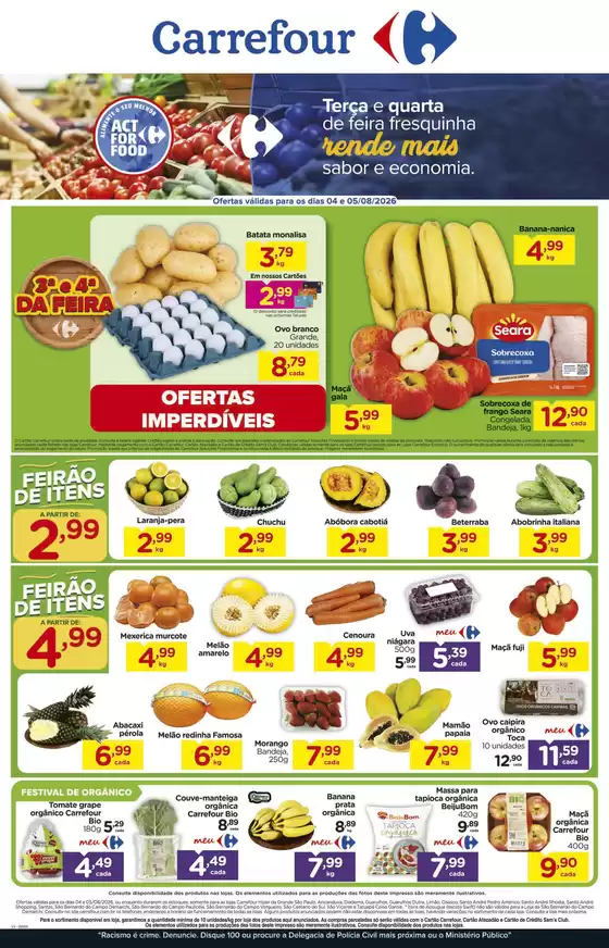 Catálogo Carrefour | FEIRA | 2026-08-04T00:00:00.000Z - 2026-08-05T00:00:00.000Z