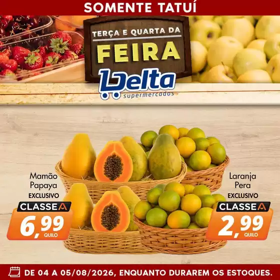 Catálogo Delta Supermercados | Ofertas exclusivas | 2026-08-04T00:00:00.000Z - 2026-08-05T00:00:00.000Z