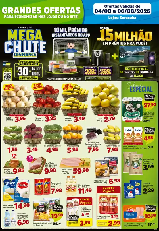 Catálogo Confiança Supermercados | Tabloide soro 0408 2026 WPP2 | 2026-08-04T00:00:00.000Z - 2026-08-06T00:00:00.000Z