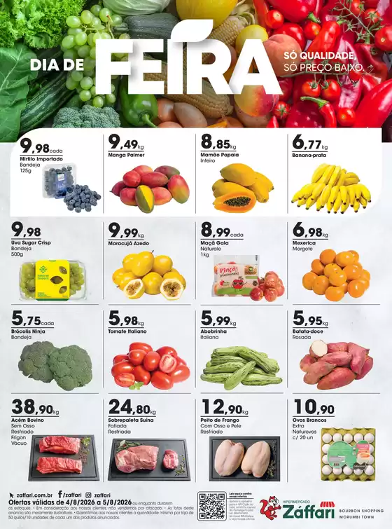 Catálogo Zaffari | Ofertas Dia de Feira | 2026-08-04T00:00:00.000Z - 2026-08-05T00:00:00.000Z