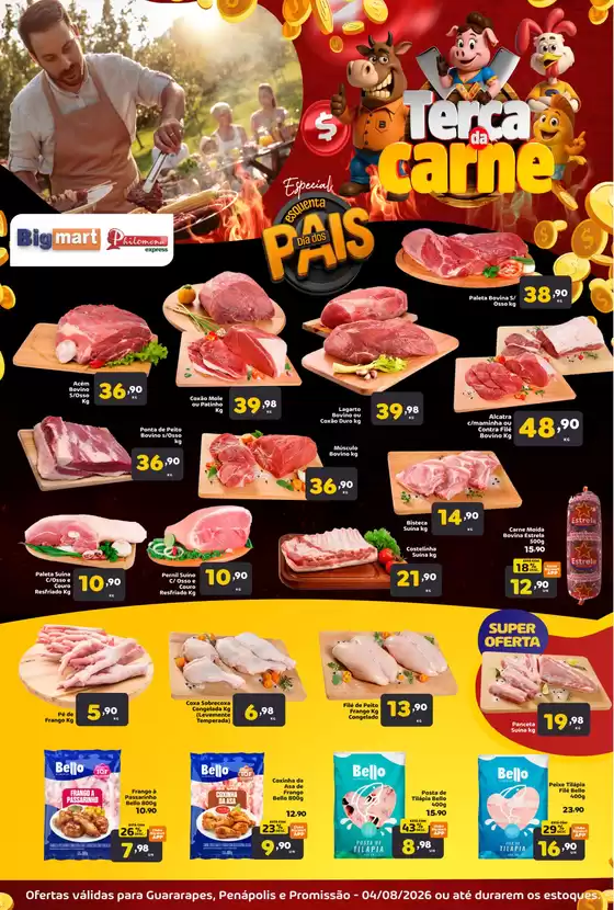 Catálogo Bigmart | Aproveite os melhores cortes da cidade | 2026-08-04T00:00:00.000Z - 2026-08-04T00:00:00.000Z