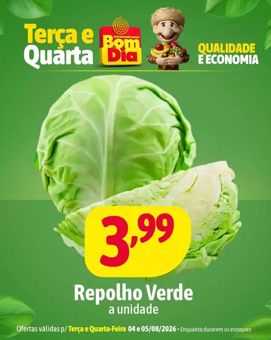 Catálogo Supermercados Bom Dia | Encarte Supermercados Bom Dia | 2026-08-04T00:00:00.000Z - 2026-08-05T00:00:00.000Z
