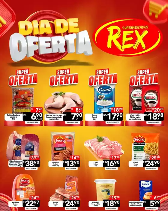 Catálogo Supermercados Rex | Ofertas para caçadores de pechinchas | 2026-08-04T00:00:00.000Z - 2026-08-06T00:00:00.000Z