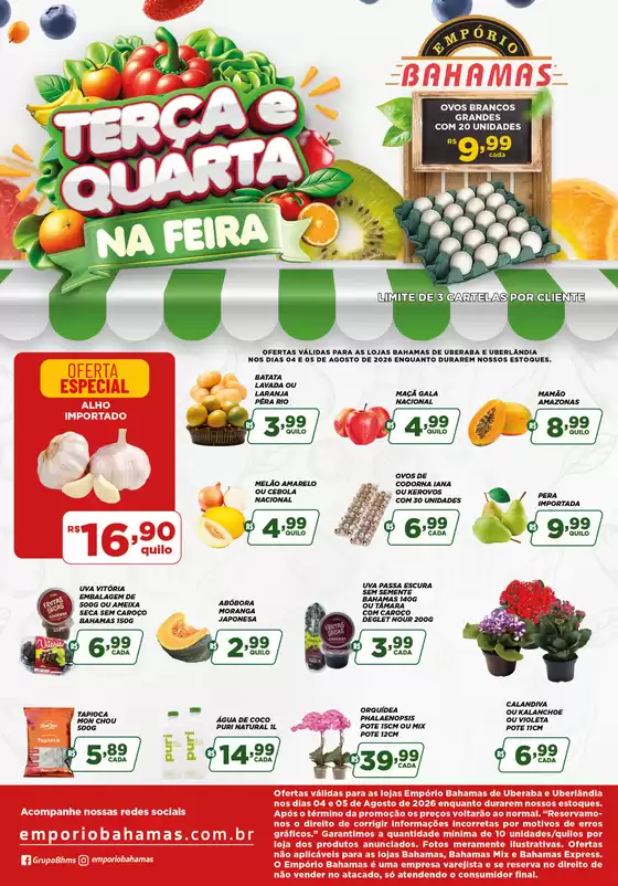 Catálogo Empório Bahamas | Terça e Quarta na Feira - Uberlândia e Uberaba | 2026-08-04T00:00:00.000Z - 2026-08-05T00:00:00.000Z