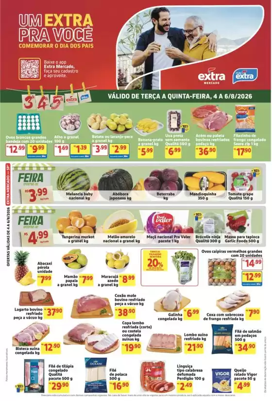 Catálogo Mercado Extra | Folheto Mercado Extra | 2026-08-04T00:00:00.000Z - 2026-08-06T00:00:00.000Z