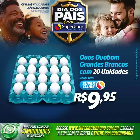 Catálogo Superbom Supermercados | Descontos e promoções | 2026-08-04T00:00:00.000Z - 2026-08-06T00:00:00.000Z