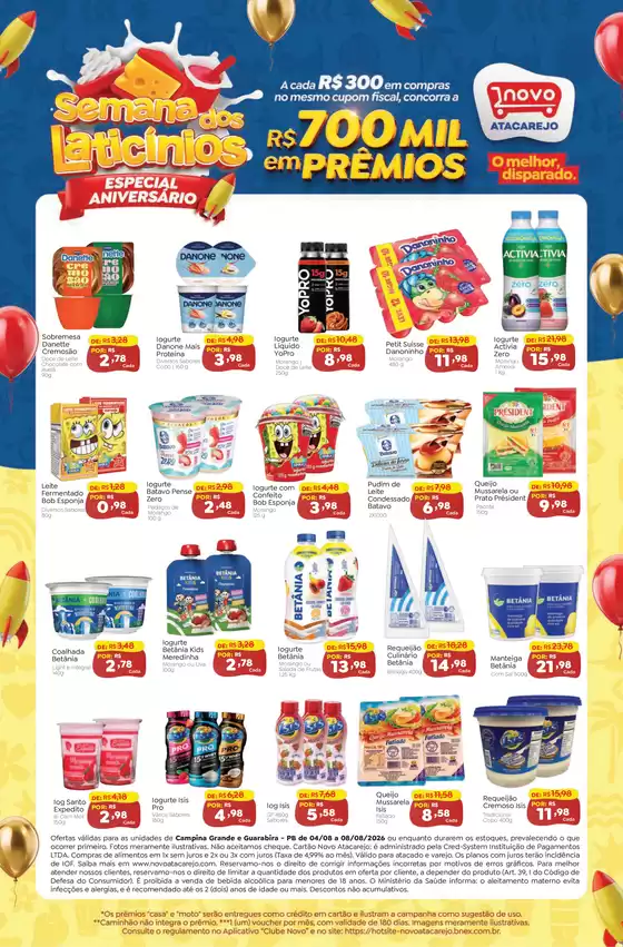 Catálogo Novo Atacarejo | Lácteos - 04 a 08.08 Cg e GBA | 2026-08-04T00:00:00.000Z - 2026-08-08T00:00:00.000Z