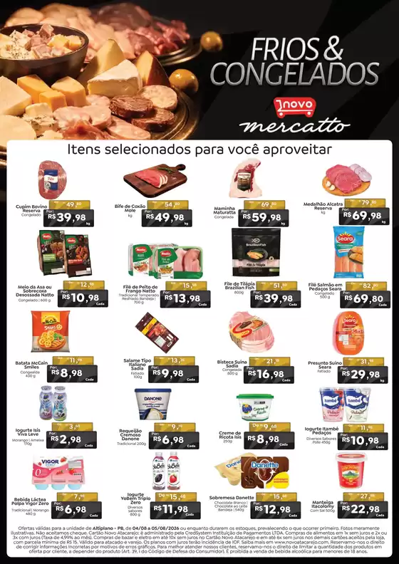 Catálogo Novo Atacarejo | PERECIVEIS - ALTIPLANO | 2026-08-04T00:00:00.000Z - 2026-08-05T00:00:00.000Z