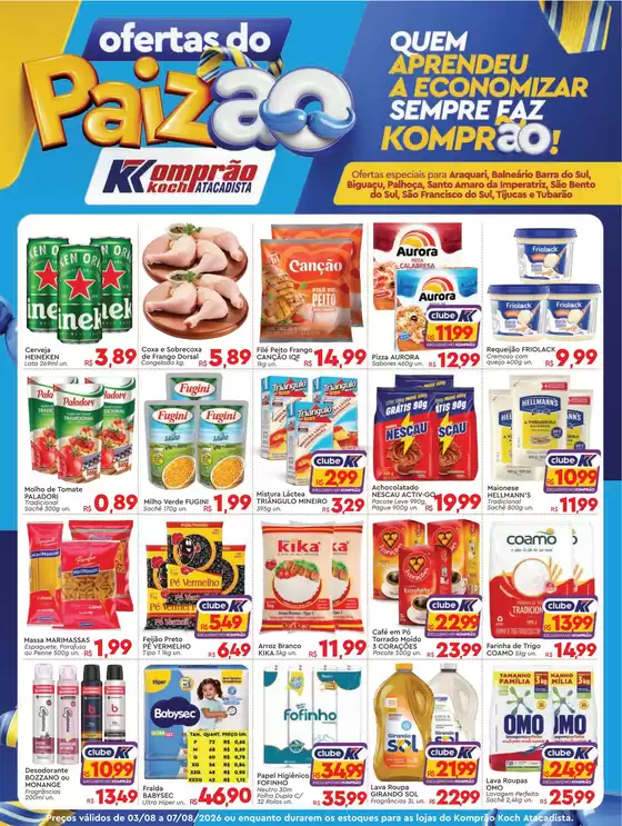 Catálogo Komprão Atacadista | Encarte Komprão Atacadista | 2026-08-03T00:00:00.000Z - 2026-08-07T00:00:00.000Z