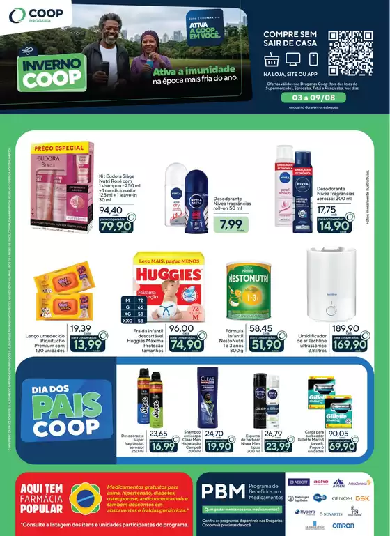 Catálogo Drogarias Coop | Encarte Drogarias Coop | 2026-08-03T00:00:00.000Z - 2026-08-09T00:00:00.000Z