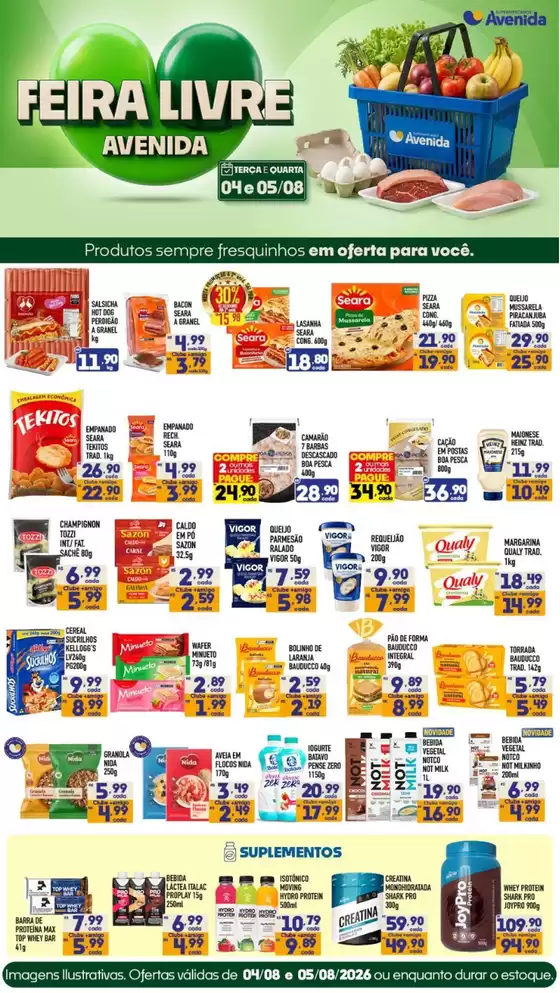 Catálogo Supermercados Avenida | Economize agora com nossas ofertas | 2026-08-04T00:00:00.000Z - 2026-08-05T00:00:00.000Z
