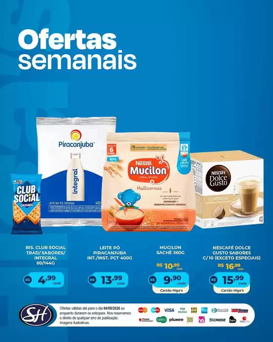 Catálogo Supermercado Higas | Encarte Supermercado Higas | 2026-08-04T00:00:00.000Z - 2026-08-04T00:00:00.000Z