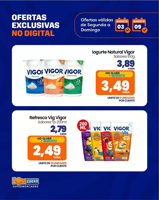 Catálogo Rede Bom Lugar | Ofertas para caçadores de pechinchas | 2026-08-03T00:00:00.000Z - 2026-08-09T00:00:00.000Z