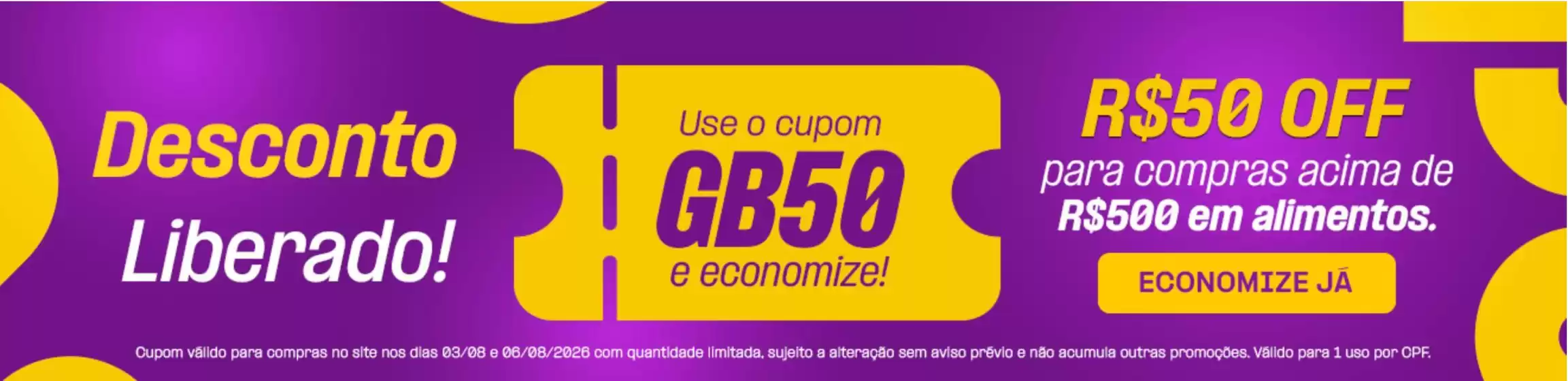 Catálogo GBarbosa | Nossas melhores ofertas para você | 2026-08-03T00:00:00.000Z - 2026-08-06T00:00:00.000Z