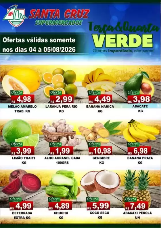 Catálogo Santa Cruz Supermercados | Ofertas | 2026-08-04T00:00:00.000Z - 2026-08-05T00:00:00.000Z