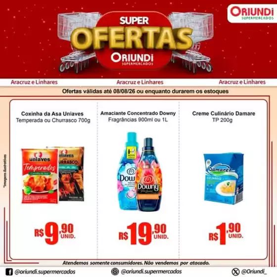 Catálogo Oriundi | Super Ofertas | 2026-08-04T00:00:00.000Z - 2026-08-08T00:00:00.000Z