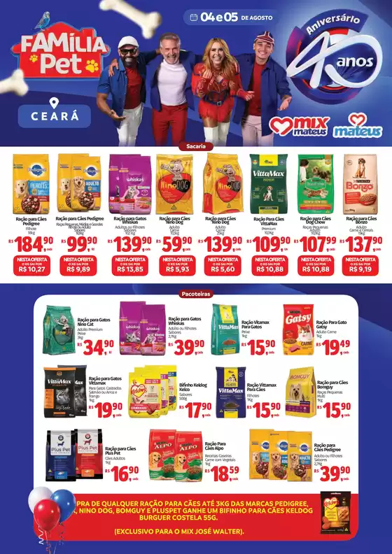 Catálogo Supermercados Mateus | Família Pet | 2026-08-03T00:00:00.000Z - 2026-08-05T00:00:00.000Z