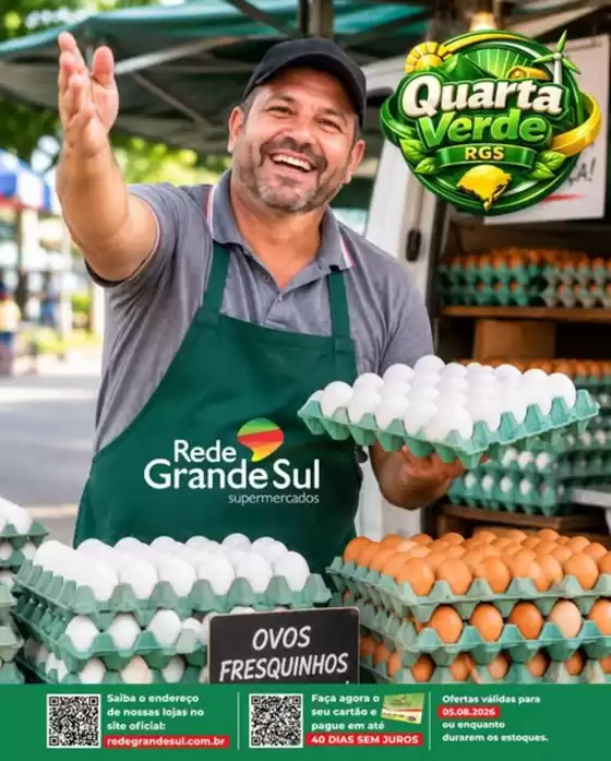 Catálogo Rede Grande Sul | VENHA PARA A QUARTA VERDE DA REDE GRANDE SUL | 2026-08-05T00:00:00.000Z - 2026-08-05T00:00:00.000Z