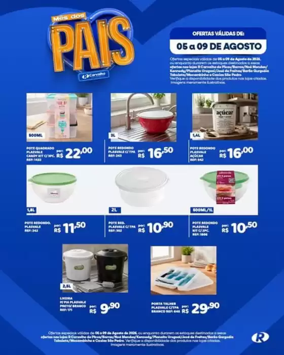 Catálogo R Carvalho Supermercado | Ofertas Especial | 2026-08-05T00:00:00.000Z - 2026-08-09T00:00:00.000Z