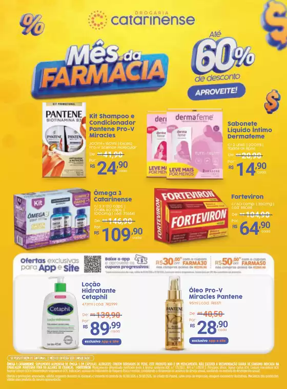 Catálogo Drogaria Catarinense | Ofertas válidas de 31/08/2026 a 31/08/2026, no estado do Paraná. | 2026-08-05T00:00:00.000Z - 2026-08-31T00:00:00.000Z