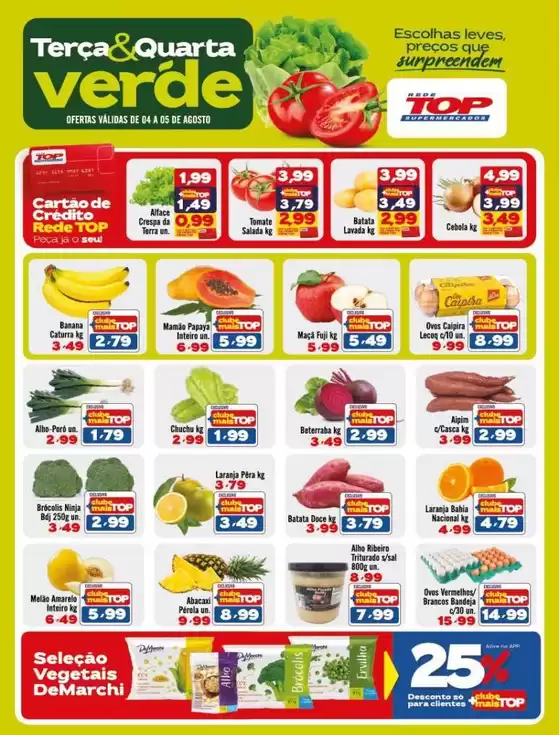 Catálogo Rede Top | Novas ofertas para descobrir | 2026-08-04T00:00:00.000Z - 2026-08-05T00:00:00.000Z