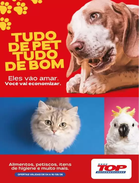 Catálogo Rede Top | Melhores ofertas e descontos | 2026-08-04T00:00:00.000Z - 2026-08-16T00:00:00.000Z