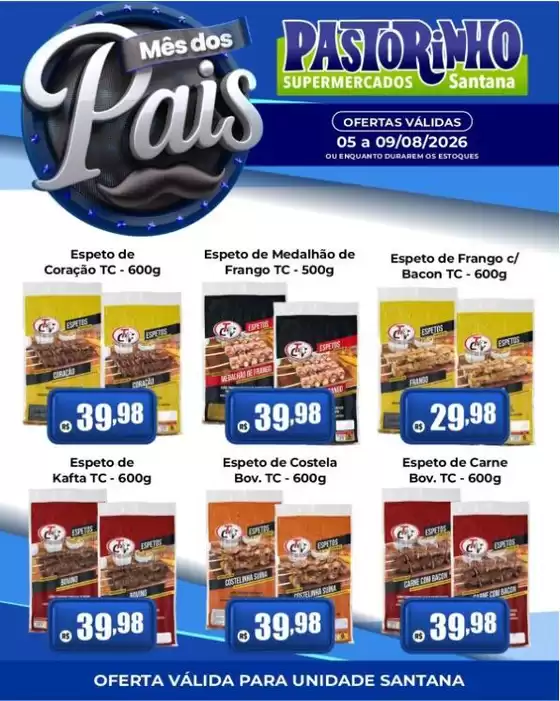Catálogo Supermercado Pastorinho | Melhores ofertas para todos os caçadores de pechinchas | 2026-08-05T00:00:00.000Z - 2026-08-09T00:00:00.000Z