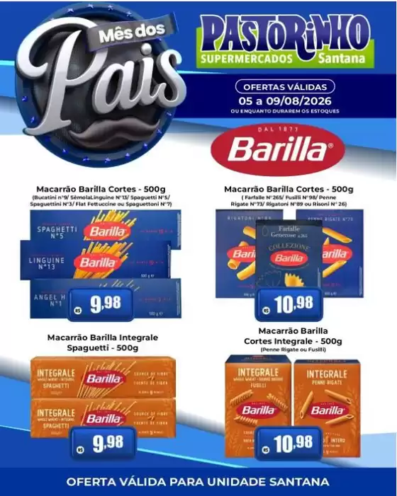 Catálogo Supermercado Pastorinho | Nossas melhores ofertas para você | 2026-08-05T00:00:00.000Z - 2026-08-09T00:00:00.000Z