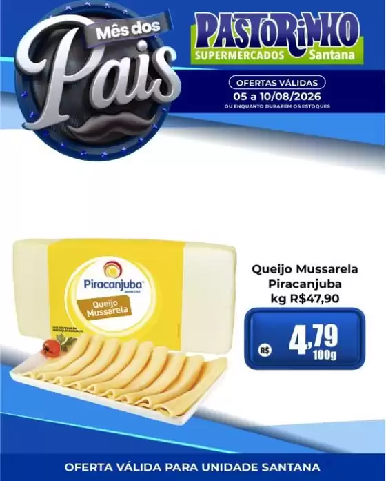Catálogo Supermercado Pastorinho | Promoções especiais em andamento | 2026-08-05T00:00:00.000Z - 2026-08-10T00:00:00.000Z