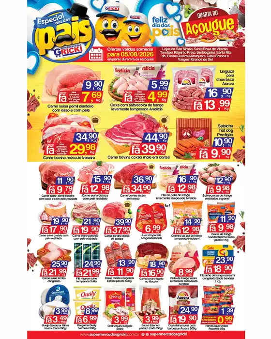 Catálogo Supermercados Gricki | Encarte Supermercados Gricki | 2026-08-05T00:00:00.000Z - 2026-08-05T00:00:00.000Z
