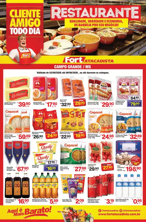 Catálogo Fort Atacadista | MS Fort Food Restaurante 03 a 09 AGO 26 | 2026-08-03T00:00:00.000Z - 2026-08-09T00:00:00.000Z