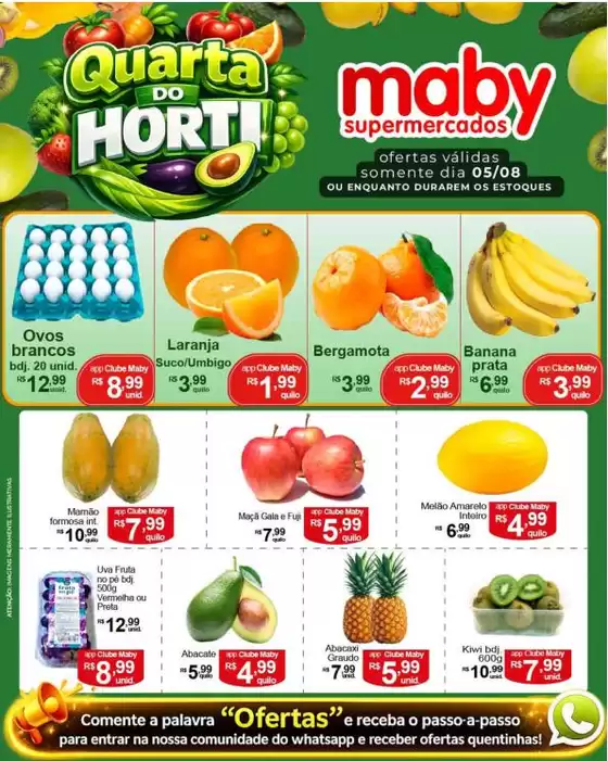 Catálogo Maby Supermercados | Promoções especiais em andamento | 2026-08-05T00:00:00.000Z - 2026-08-05T00:00:00.000Z