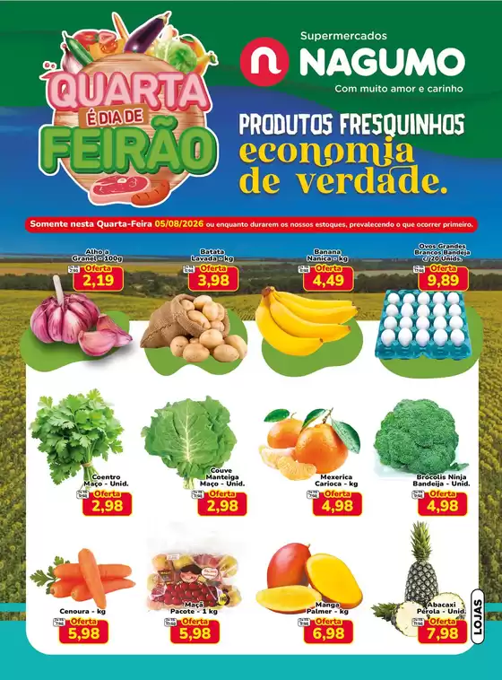 Catálogo Nagumo em Uru | QUARTA DE FEIRAO | 2026-08-05T00:00:00.000Z - 2026-08-05T00:00:00.000Z