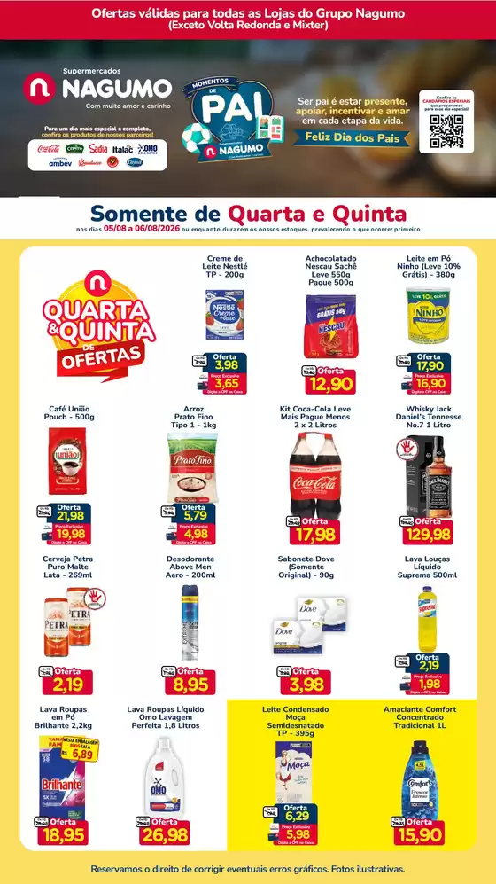 Catálogo Nagumo em Uru | QUARTA E QUINTA | 2026-08-05T00:00:00.000Z - 2026-08-06T00:00:00.000Z