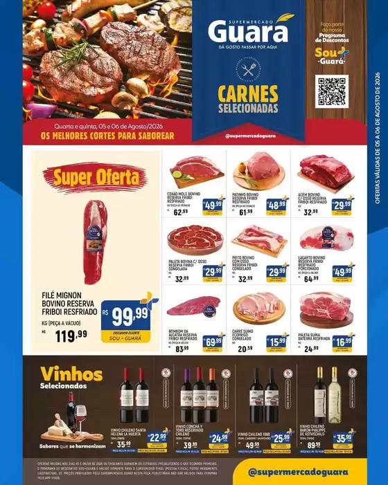 Catálogo Supermercado Guará | Ótima oferta para todos os clientes | 2026-08-05T00:00:00.000Z - 2026-08-06T00:00:00.000Z