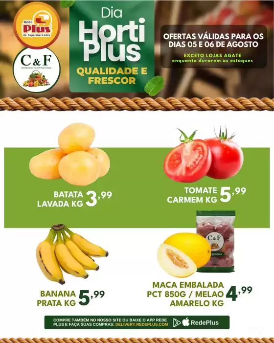 Catálogo Rede Plus Supermercados | Economize agora com nossas ofertas | 2026-08-05T00:00:00.000Z - 2026-08-06T00:00:00.000Z