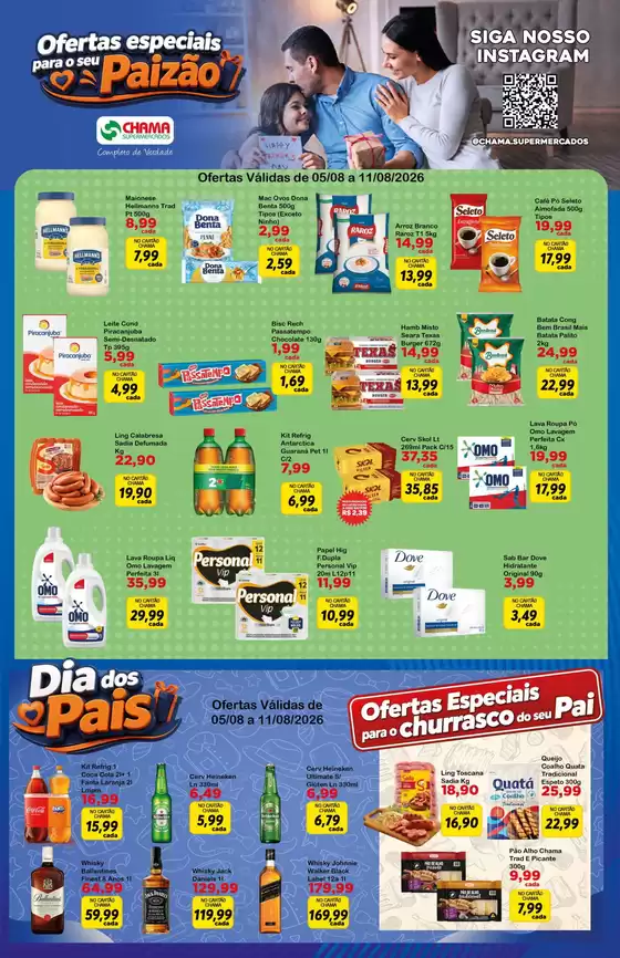 Catálogo Chama Supermercados | Encarte Chama Supermercados | 2026-08-05T00:00:00.000Z - 2026-08-11T00:00:00.000Z