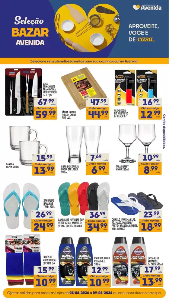 Catálogo Supermercados Avenida em Tarumã | Encarte Supermercados Avenida | 2026-08-05T00:00:00.000Z - 2026-08-09T00:00:00.000Z