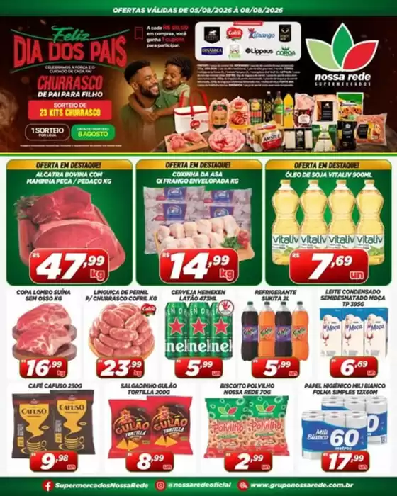 Catálogo Nossa Rede Supermercados | Dia dos Pais | 2026-08-05T00:00:00.000Z - 2026-08-08T00:00:00.000Z