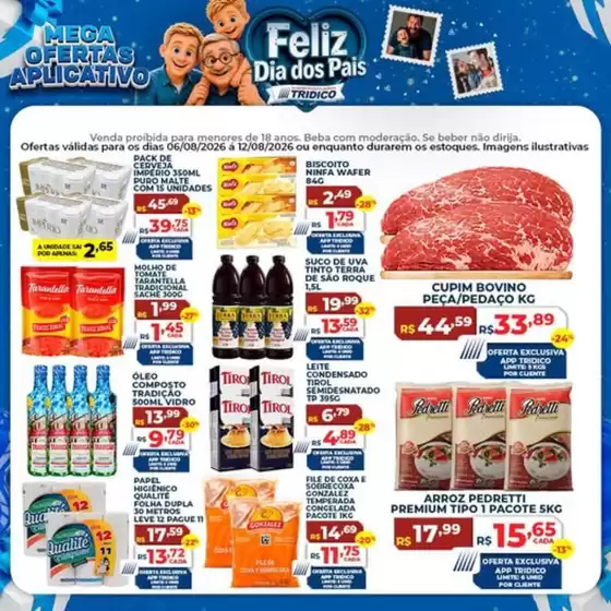 Catálogo Supermercados Tridico | Mega Ofertas | 2026-08-06T00:00:00.000Z - 2026-08-12T00:00:00.000Z