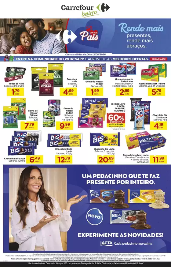 Catálogo Carrefour Bairro | Pechinchas e ofertas atuais | 2026-08-06T00:00:00.000Z - 2026-08-12T00:00:00.000Z
