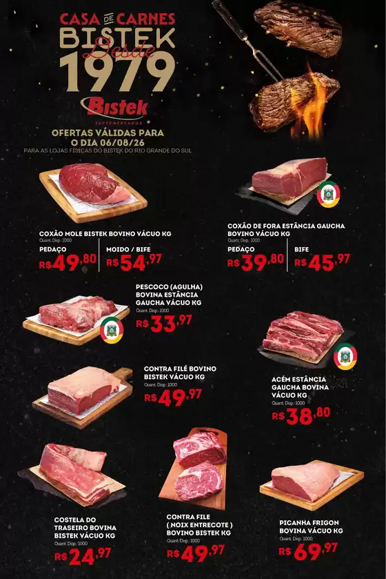 Catálogo Bistek Supermercados | Ofertas especiais atraentes para todos | 2026-08-06T00:00:00.000Z - 2026-08-06T00:00:00.000Z