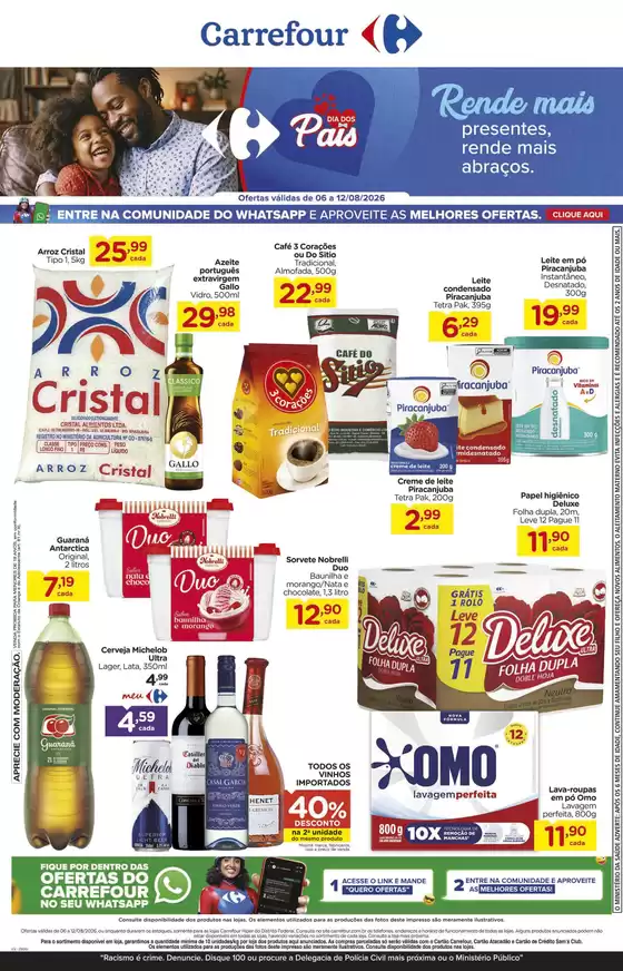 Catálogo Carrefour | Melhores ofertas para todos os clientes | 2026-08-06T00:00:00.000Z - 2026-08-12T00:00:00.000Z