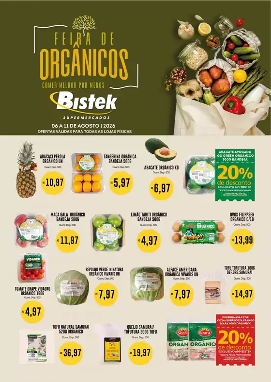 Catálogo Bistek Supermercados | Economize agora com nossas ofertas | 2026-08-06T00:00:00.000Z - 2026-08-11T00:00:00.000Z