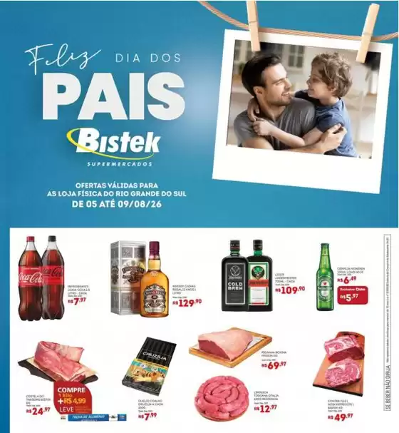 Catálogo Bistek Supermercados | Nossas melhores ofertas para você | 2026-08-05T00:00:00.000Z - 2026-08-09T00:00:00.000Z